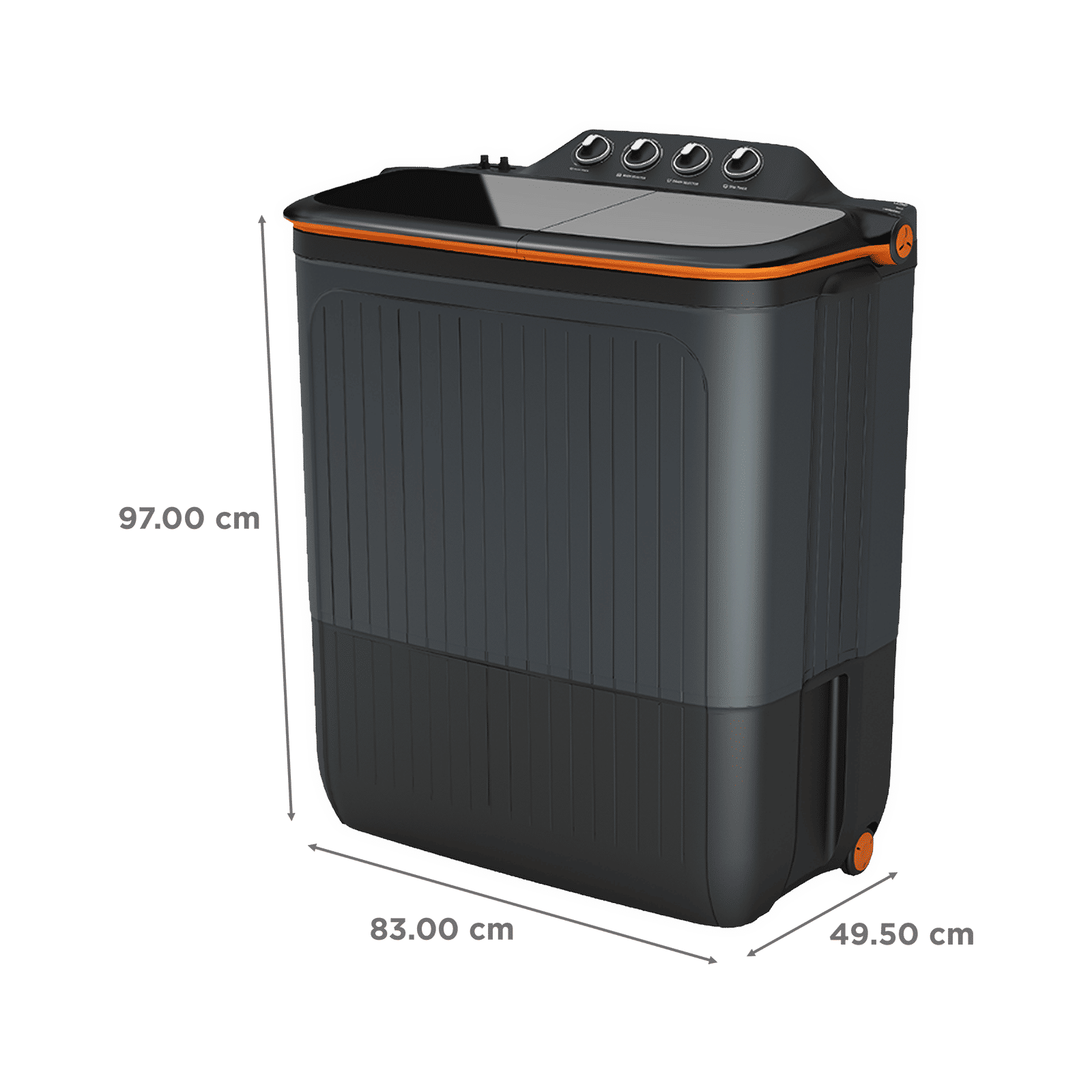 Buy LLOYD 8 kg 5 Star Semi Automatic Washing Machine with 3 Wash